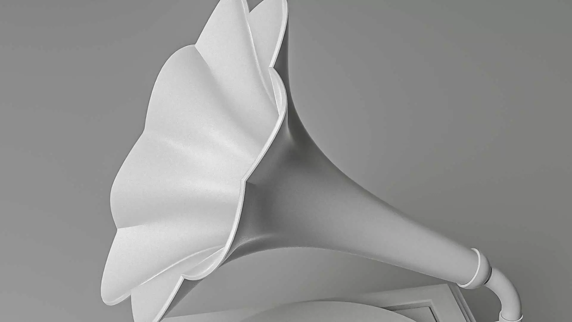 Vintage Phonograph 3D model_19