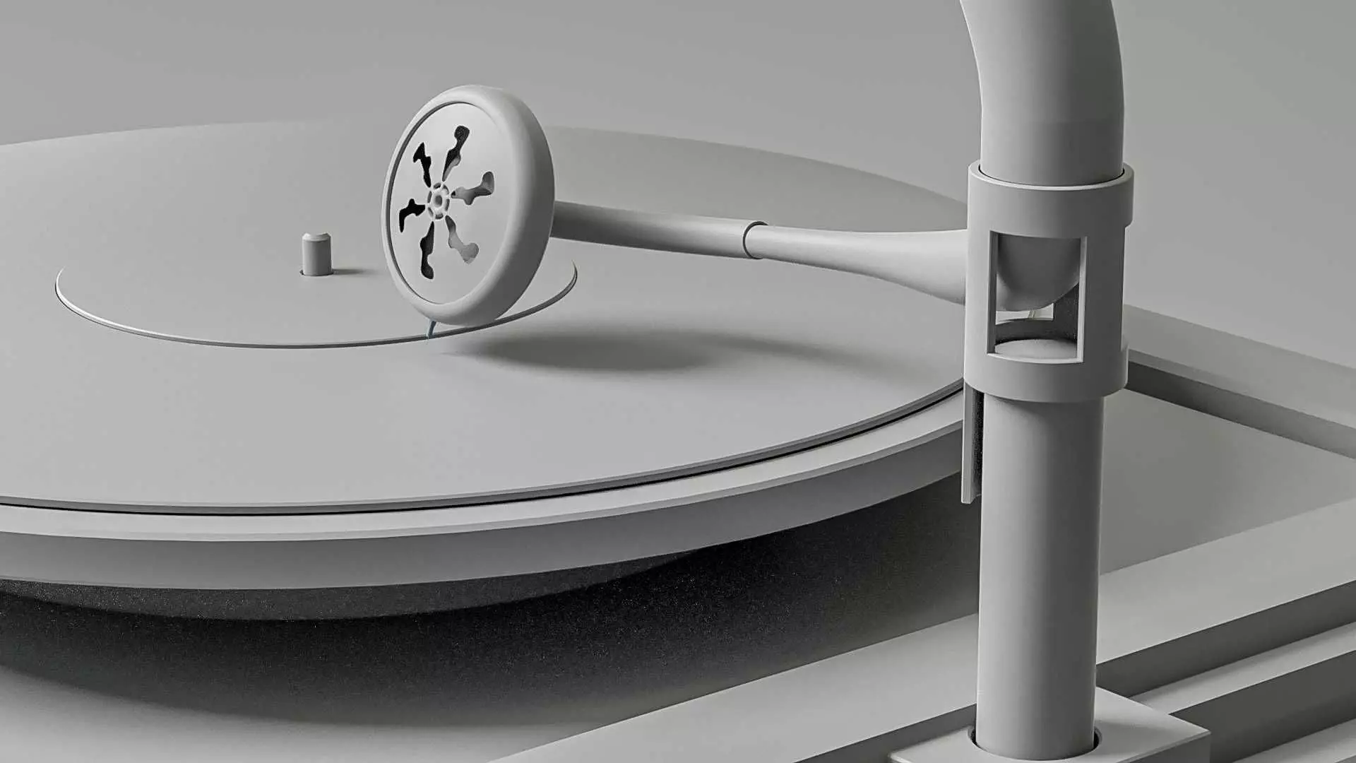 Vintage Phonograph 3D model_21