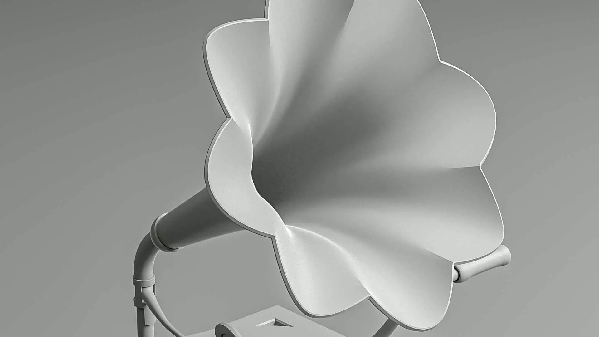 Vintage Phonograph 3D model_22