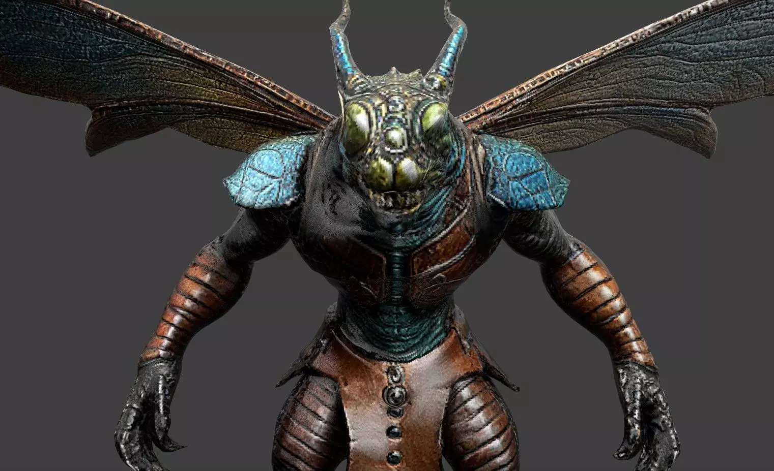 Animal Warrior Pack 7 Low-poly 3D model_40