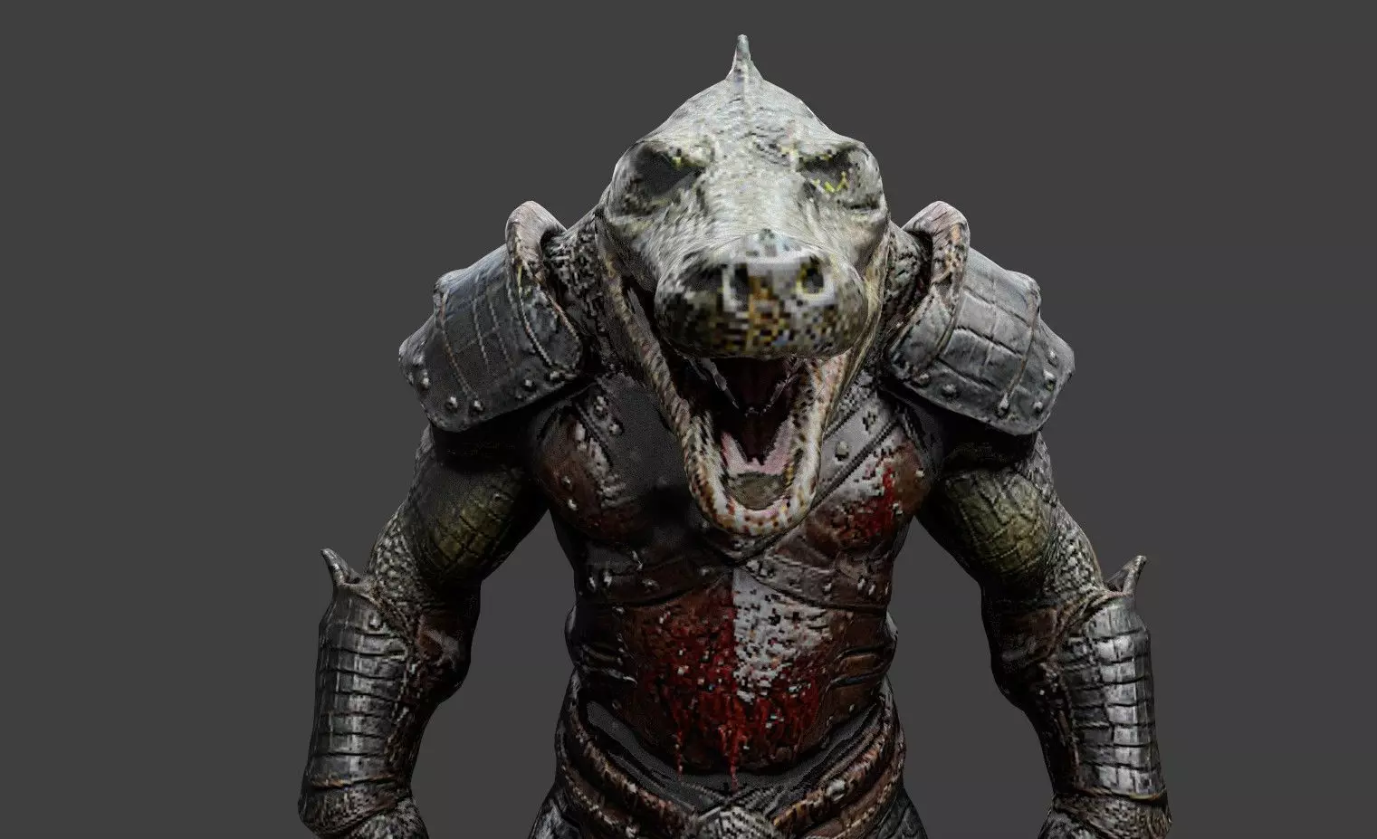 Animal Warrior Pack 7 Low-poly 3D model_36