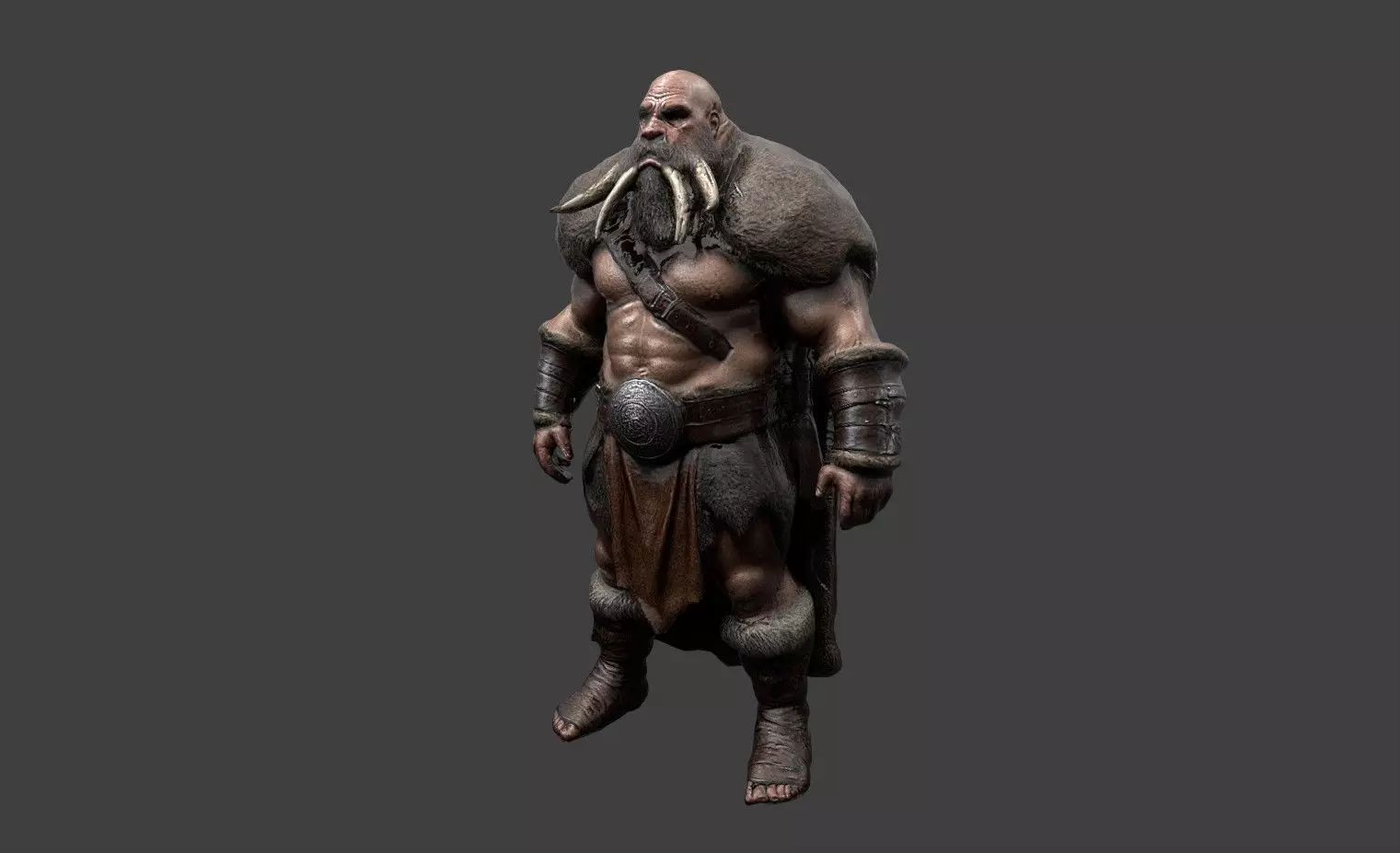 Animal Warrior Pack 7 Low-poly 3D model_11