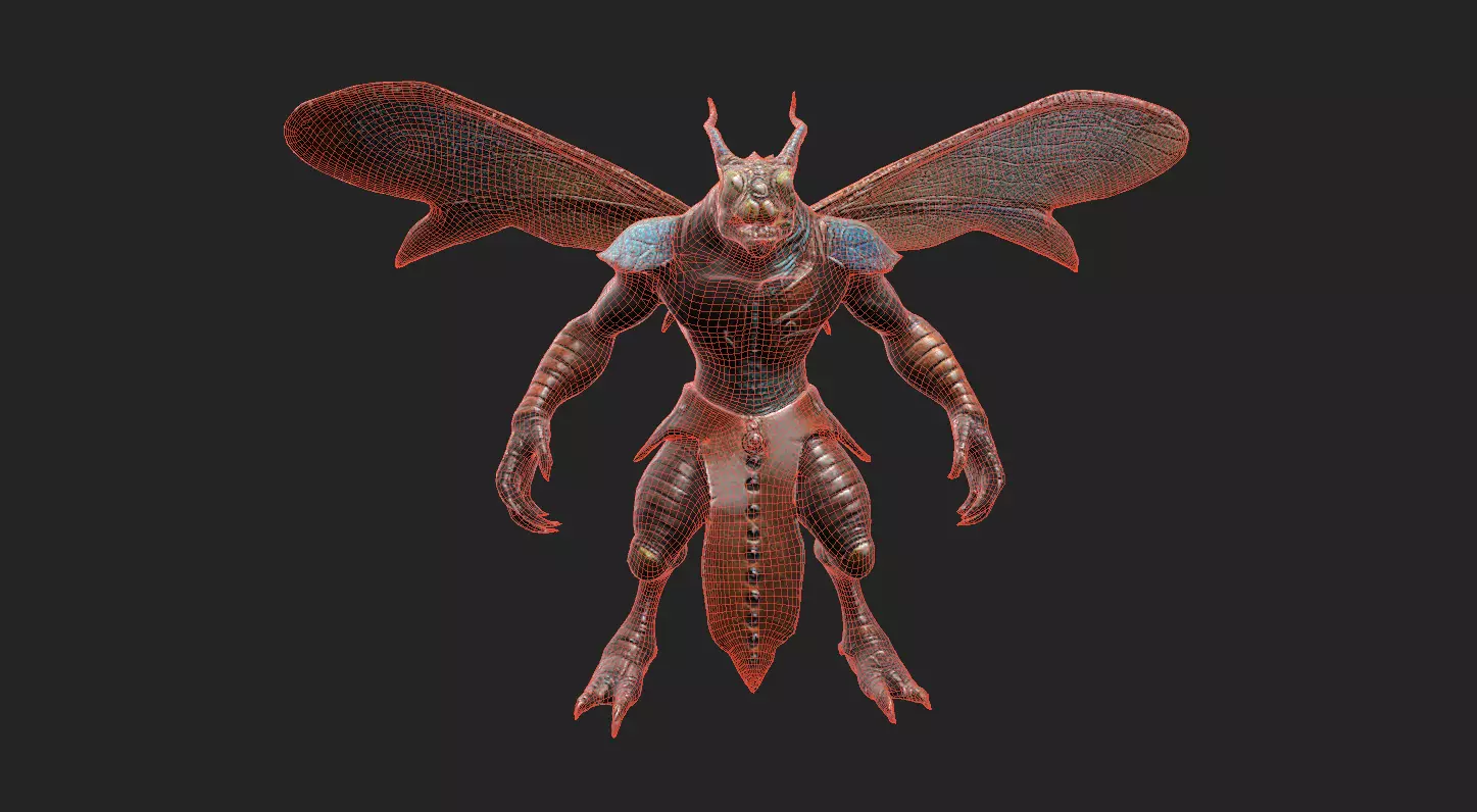 Animal Warrior Pack 7 Low-poly 3D model_48