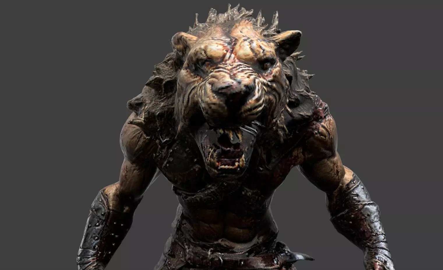 Animal Warrior Pack 7 Low-poly 3D model_33