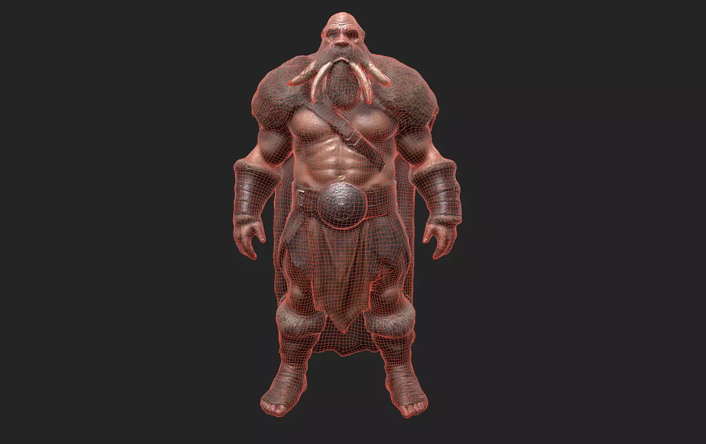 Animal Warrior Pack 7 Low-poly 3D model_43