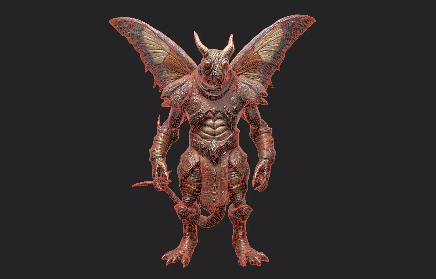 Animal Warrior Pack 7 Low-poly 3D model_42