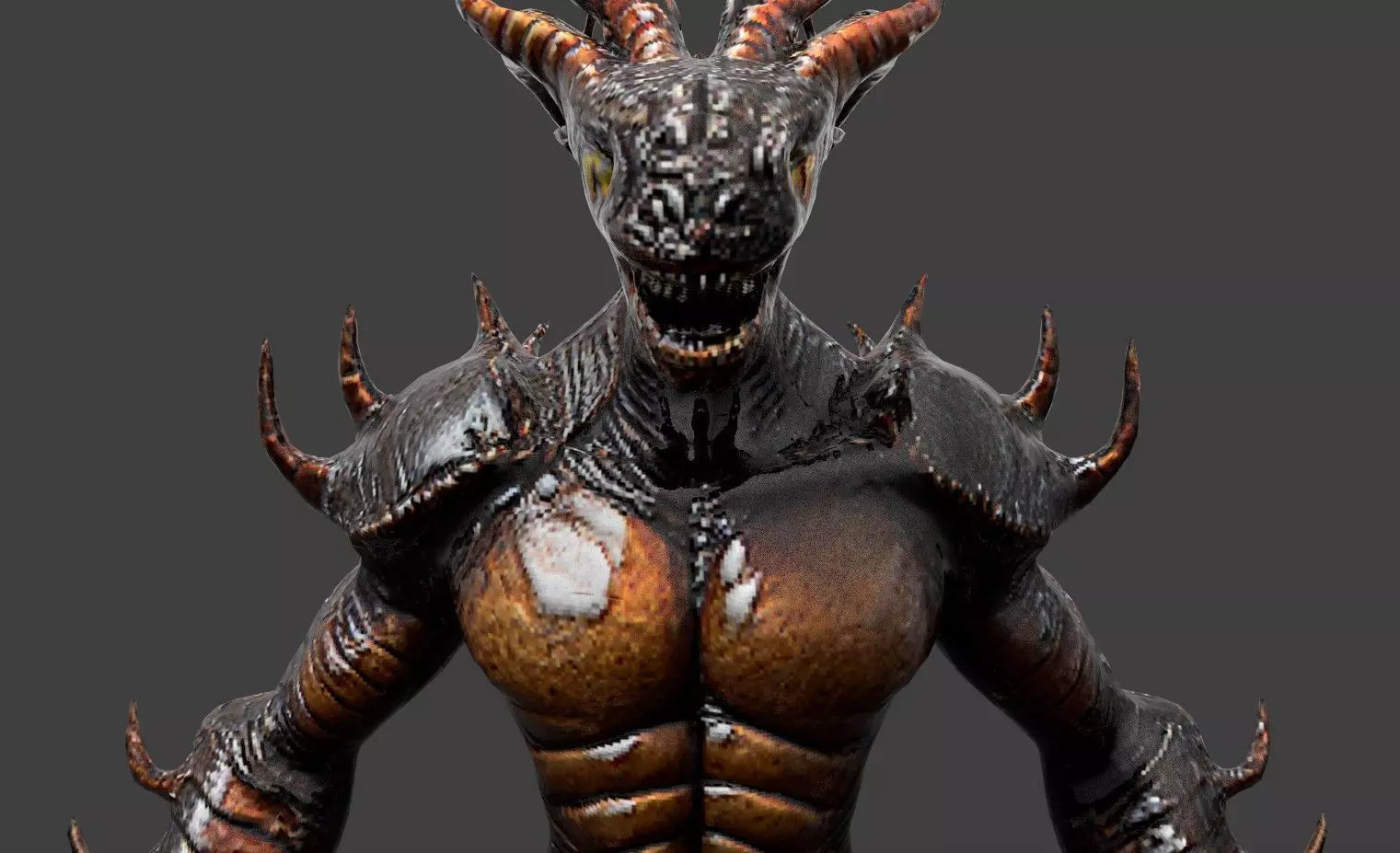 Animal Warrior Pack 7 Low-poly 3D model_38