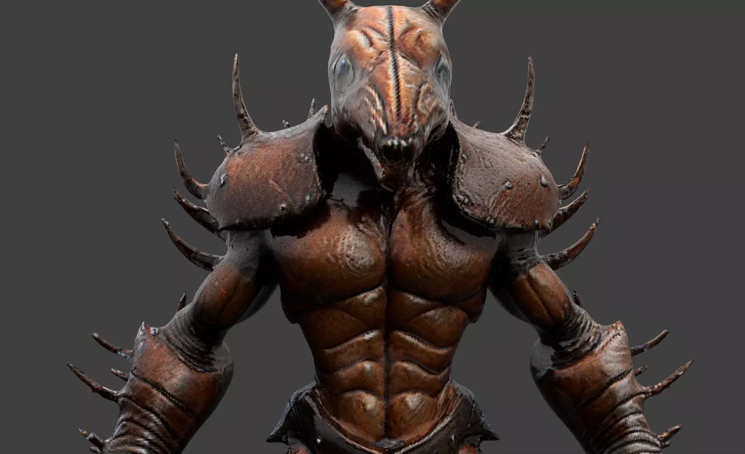 Animal Warrior Pack 7 Low-poly 3D model_39