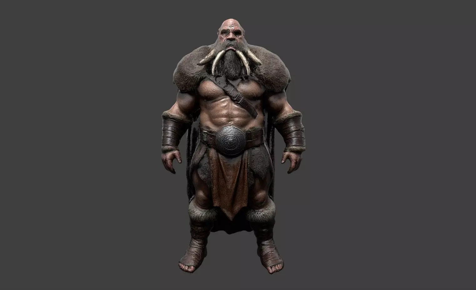 Animal Warrior Pack 7 Low-poly 3D model_3