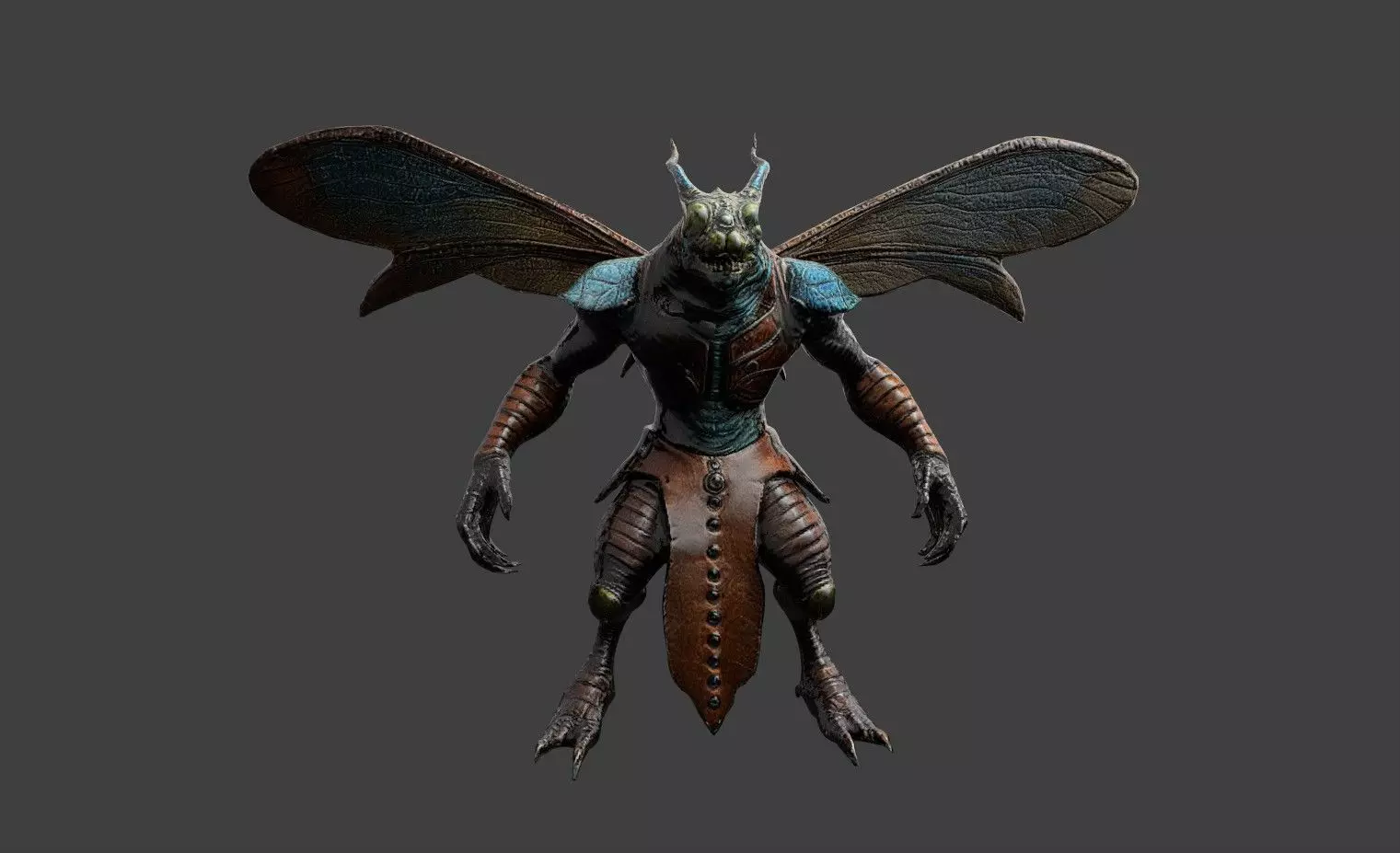 Animal Warrior Pack 7 Low-poly 3D model_8