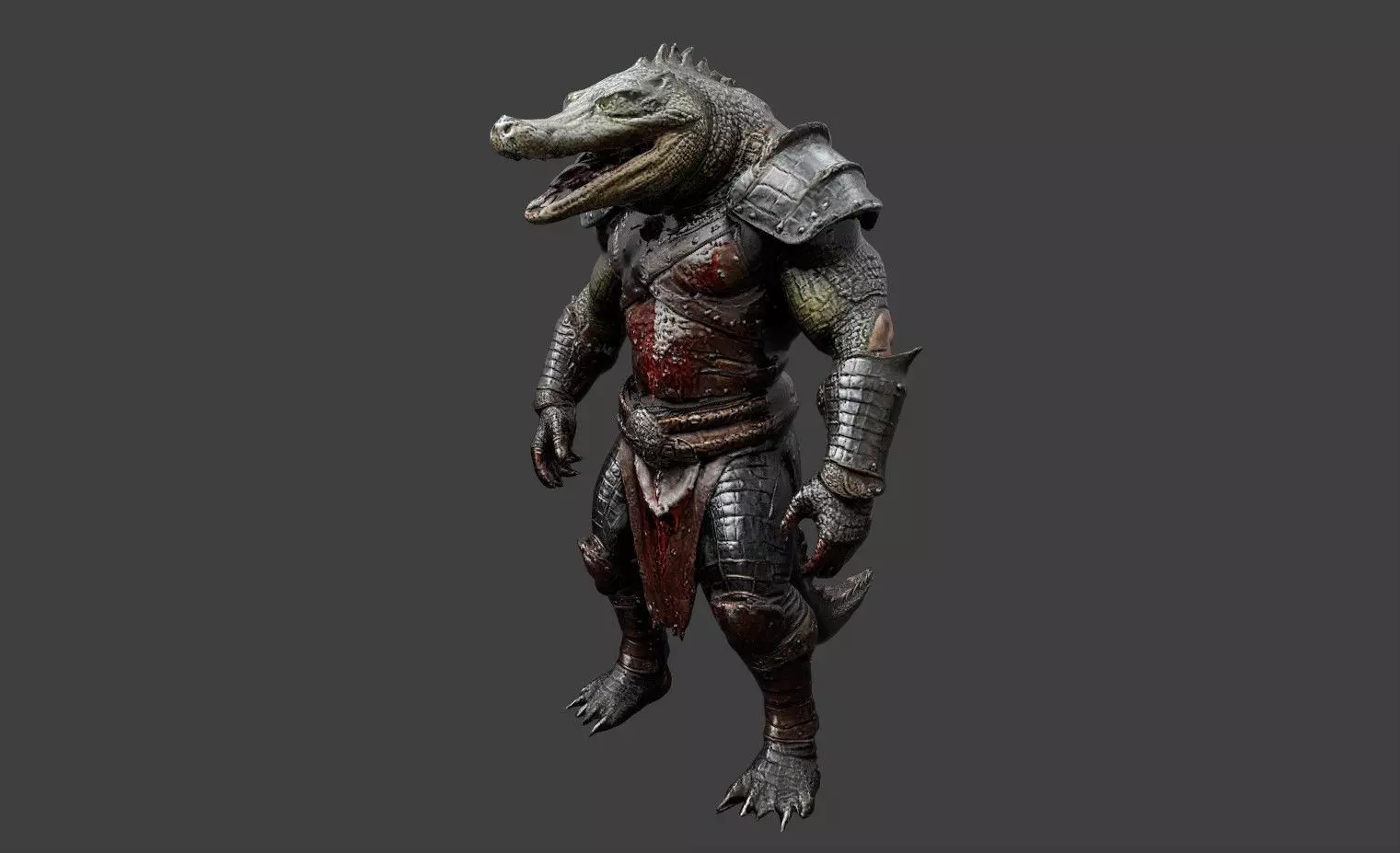 Animal Warrior Pack 7 Low-poly 3D model_12