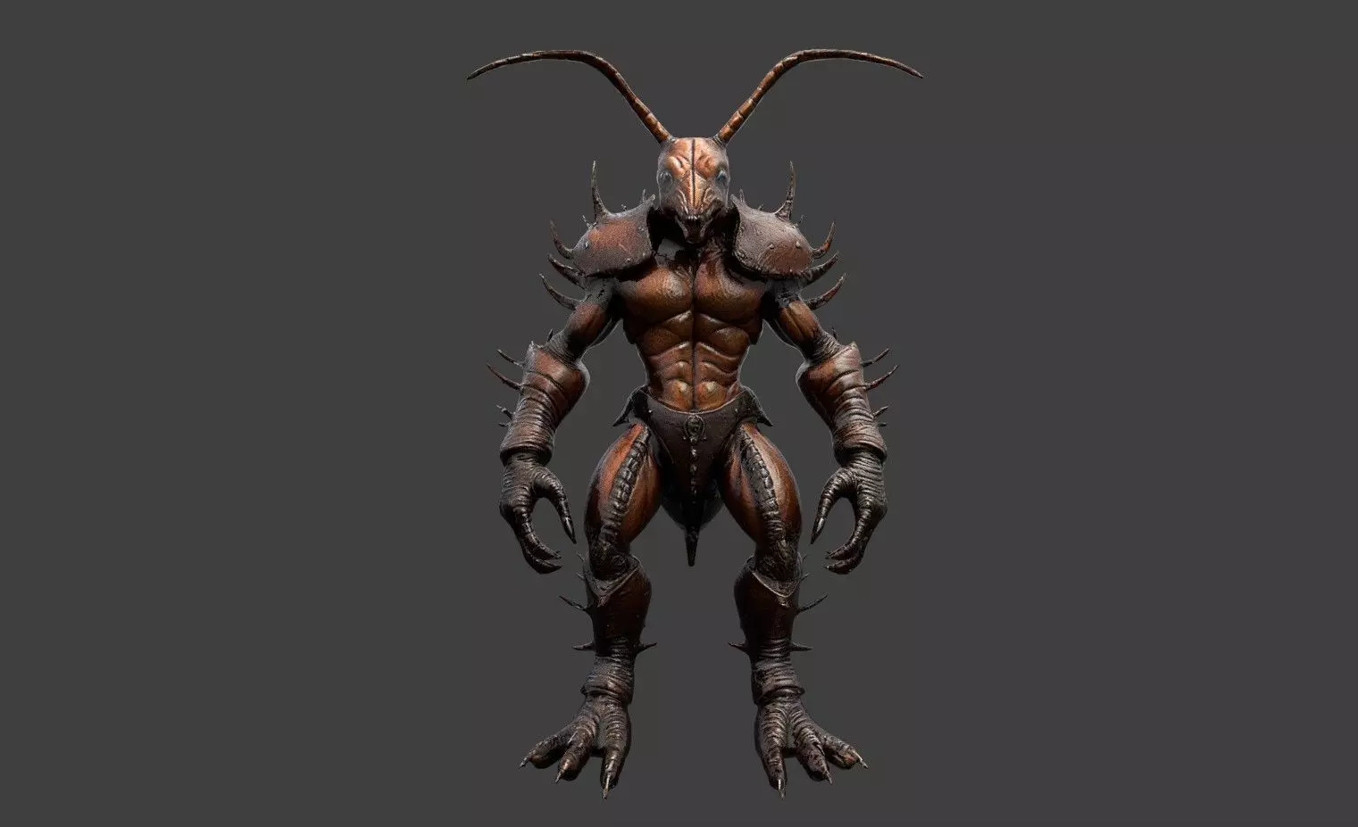 Animal Warrior Pack 7 Low-poly 3D model_7