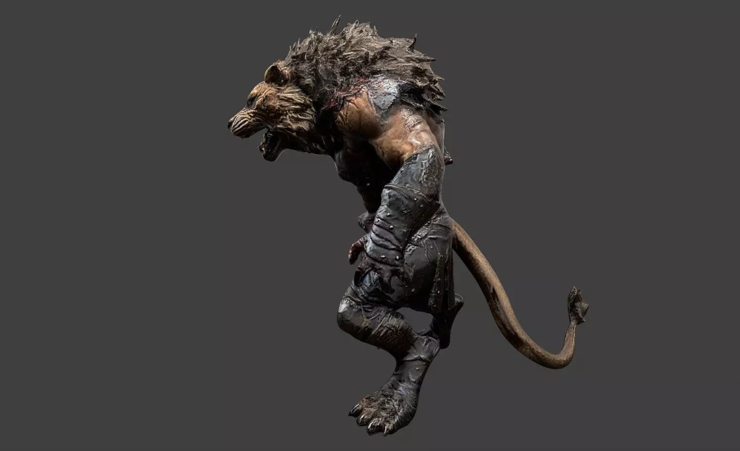 Animal Warrior Pack 7 Low-poly 3D model_17