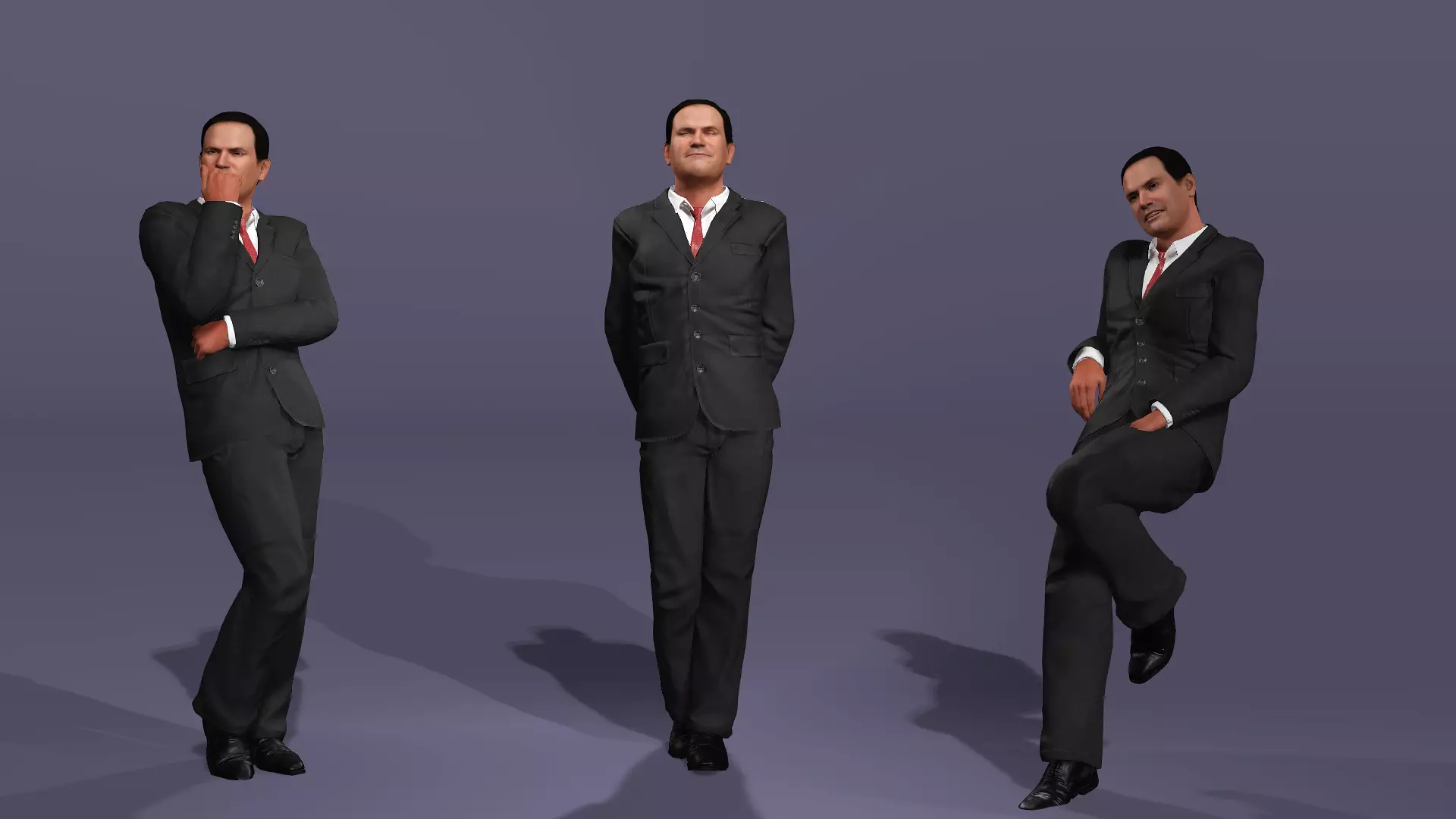 Realistic US Secretary of State Marco Rubio UE5 Project Low-poly 3D model_8