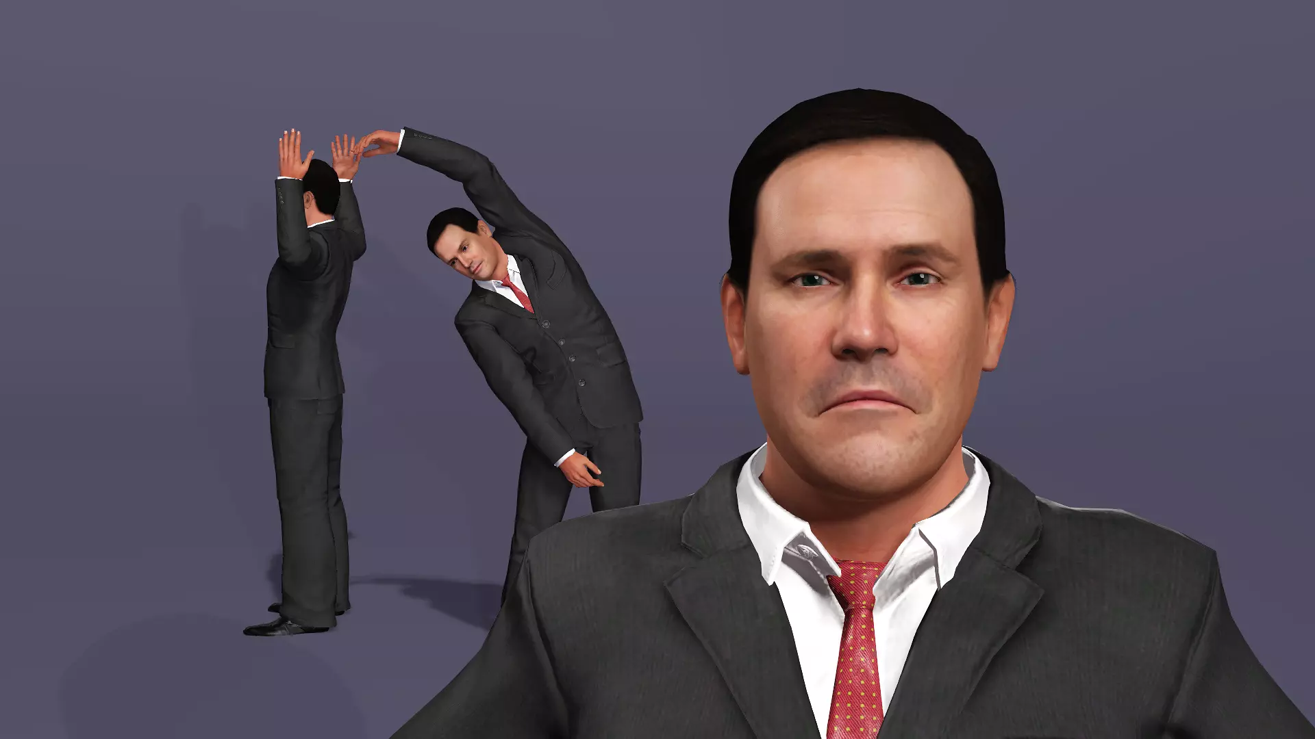 Realistic US Secretary of State Marco Rubio UE5 Project Low-poly 3D model_13