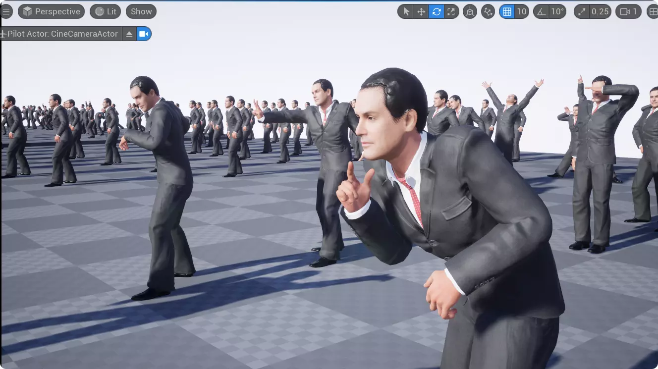 Realistic US Secretary of State Marco Rubio UE5 Project Low-poly 3D model_23