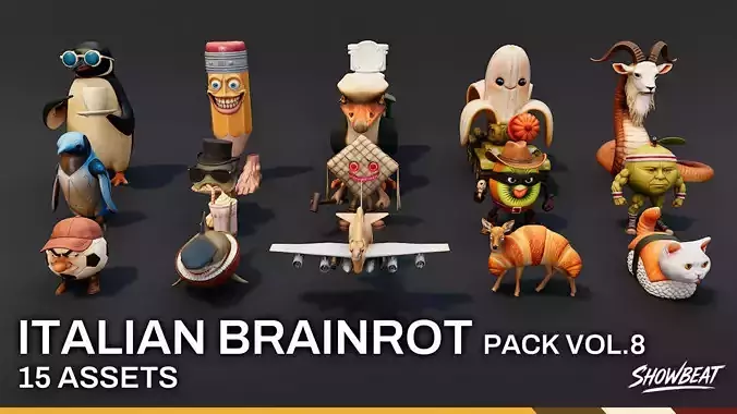 Italian Brainrot Pack VOL8
