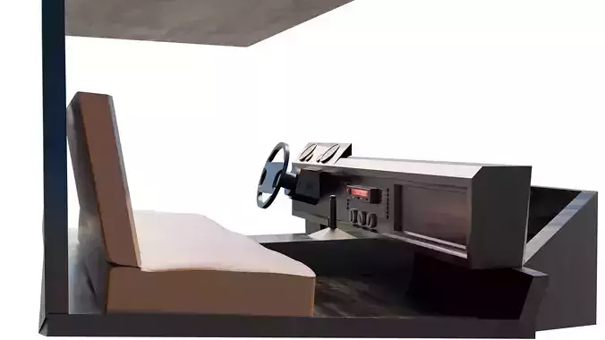 This is a Off Road Cockpit or Car interior