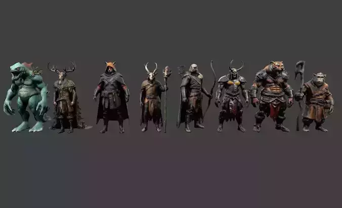 Animal Warrior Pack 9