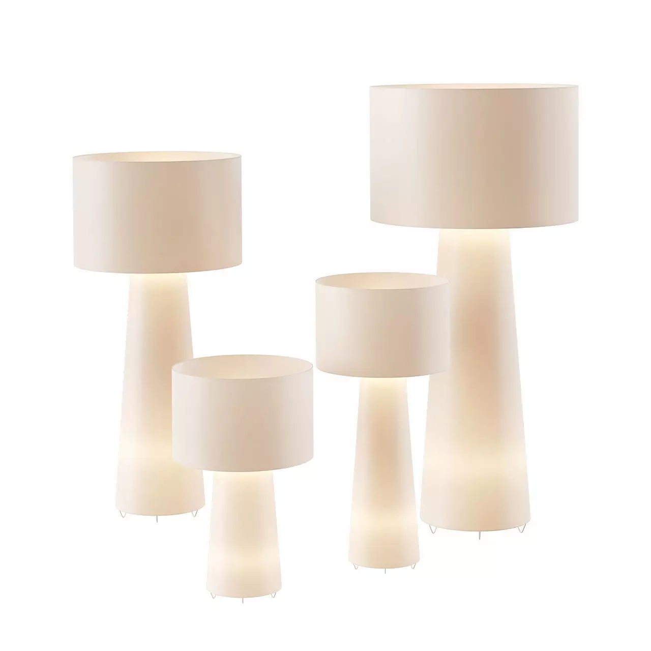 Big Shadow Floor Lamp by Cappellini 3D model_0