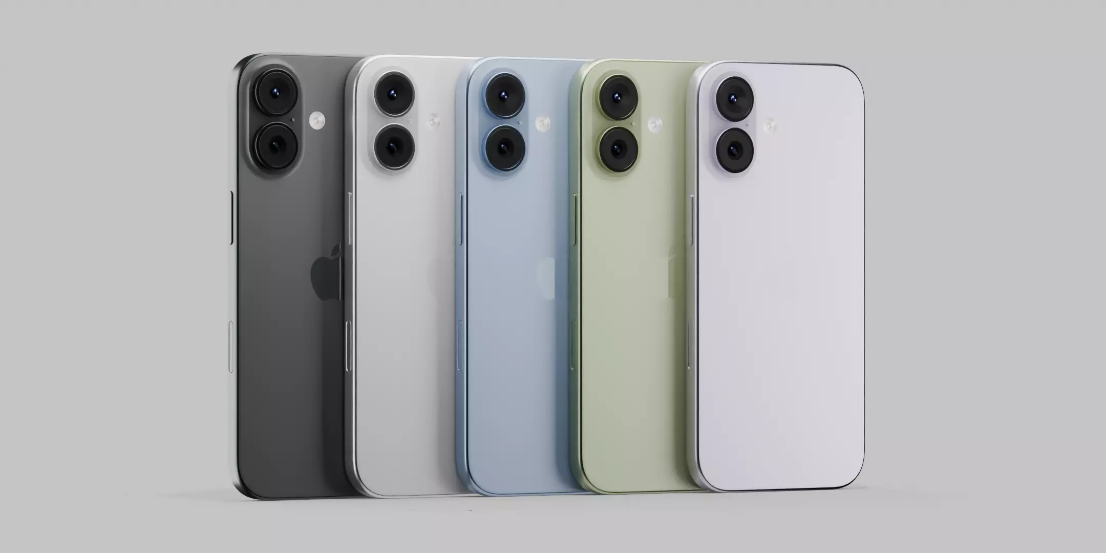 Apple iPhone 17 in Official Design and Colors Free 3D model_8