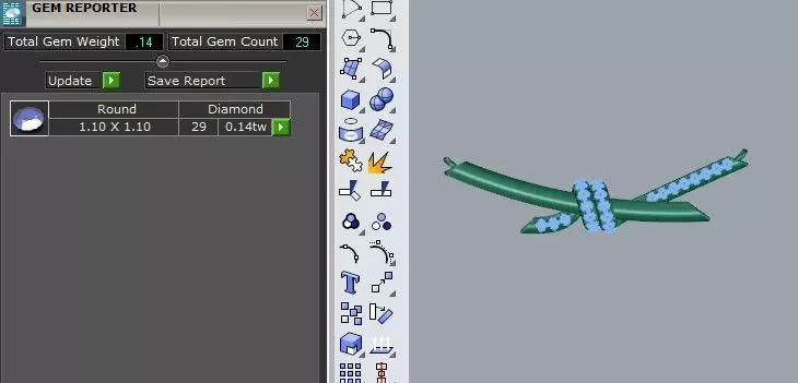 Tiffany Knot Necklace 3D print model_7