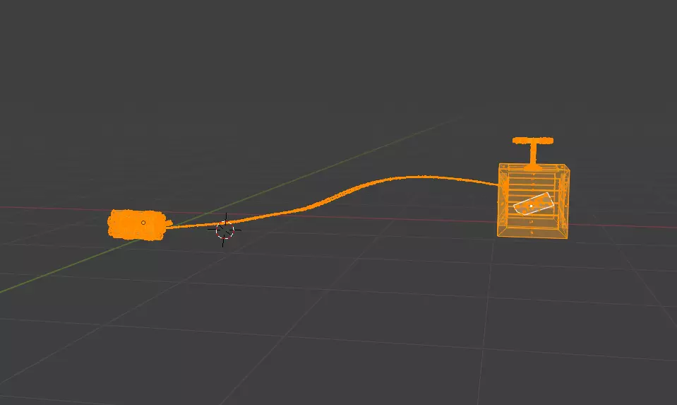 Game Ready Cartoon TNT Bomb Prop for AR VR Low Poly Low-poly 3D model_8