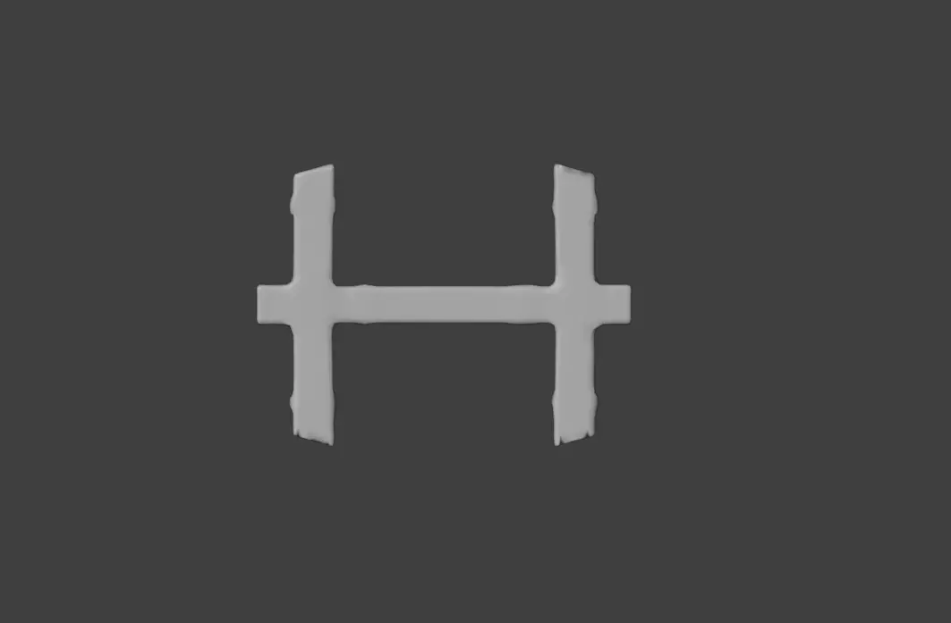 Medieval Stocks Instruments of Justice and Humiliation Low-poly 3D model_18