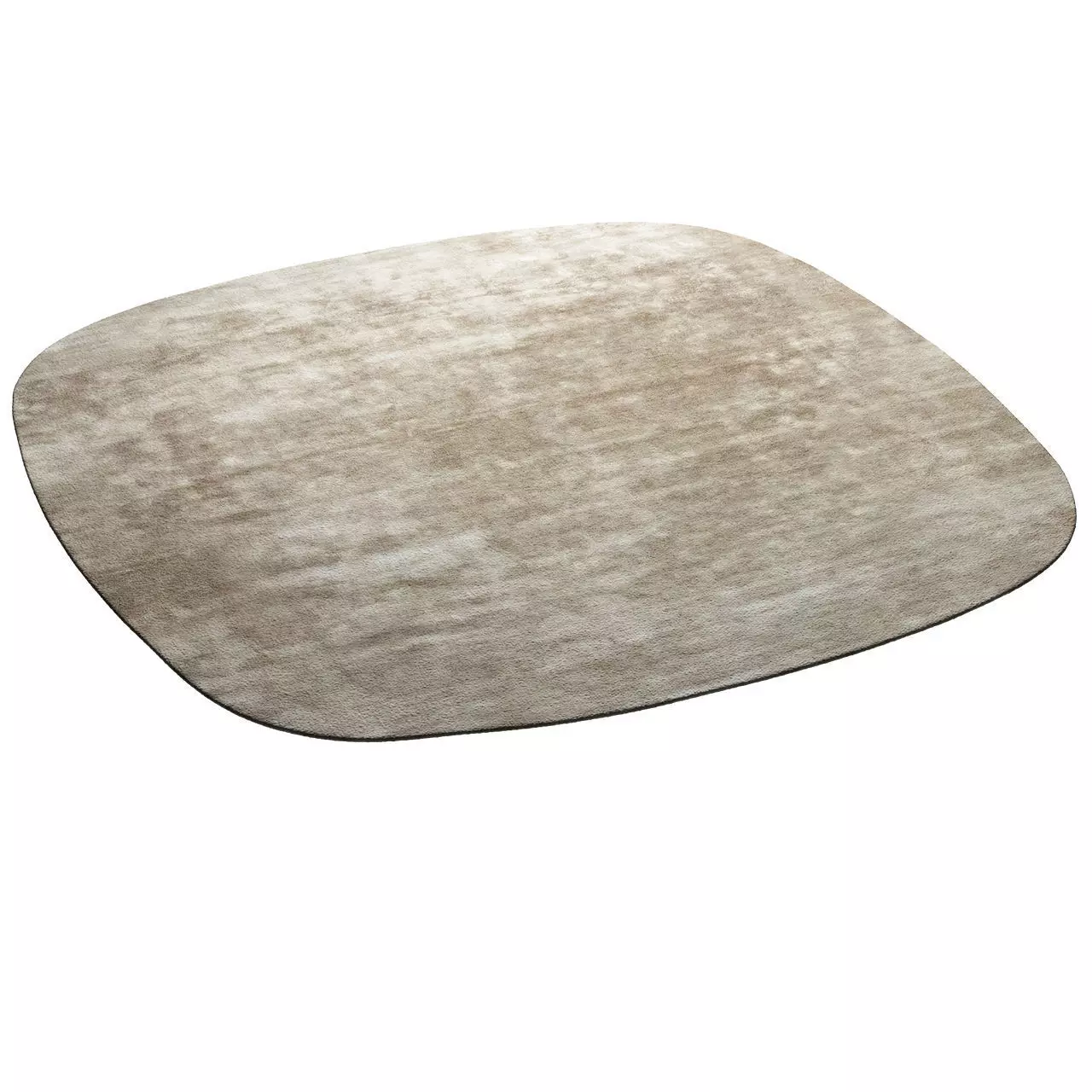 Grain Plain Kek Rug by CC Tapis 3D model_0