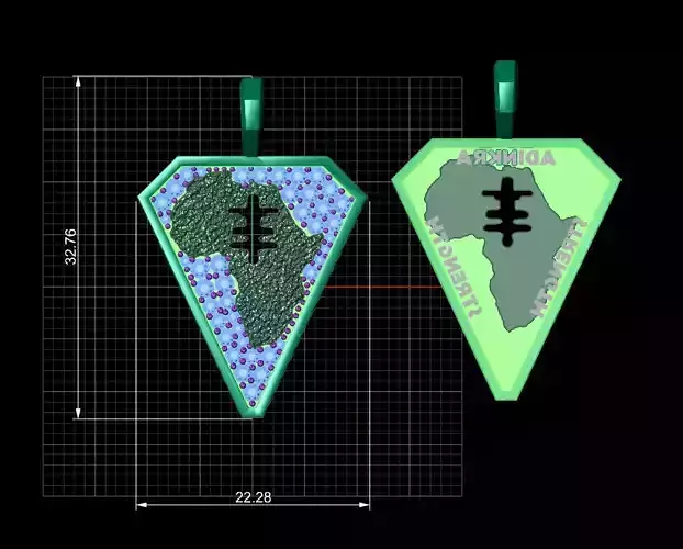 Empire Pendant 3D print model