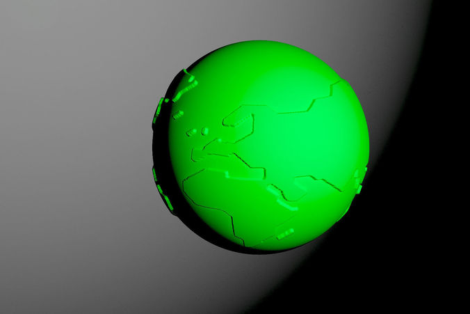Earth 3D print model 3D print model