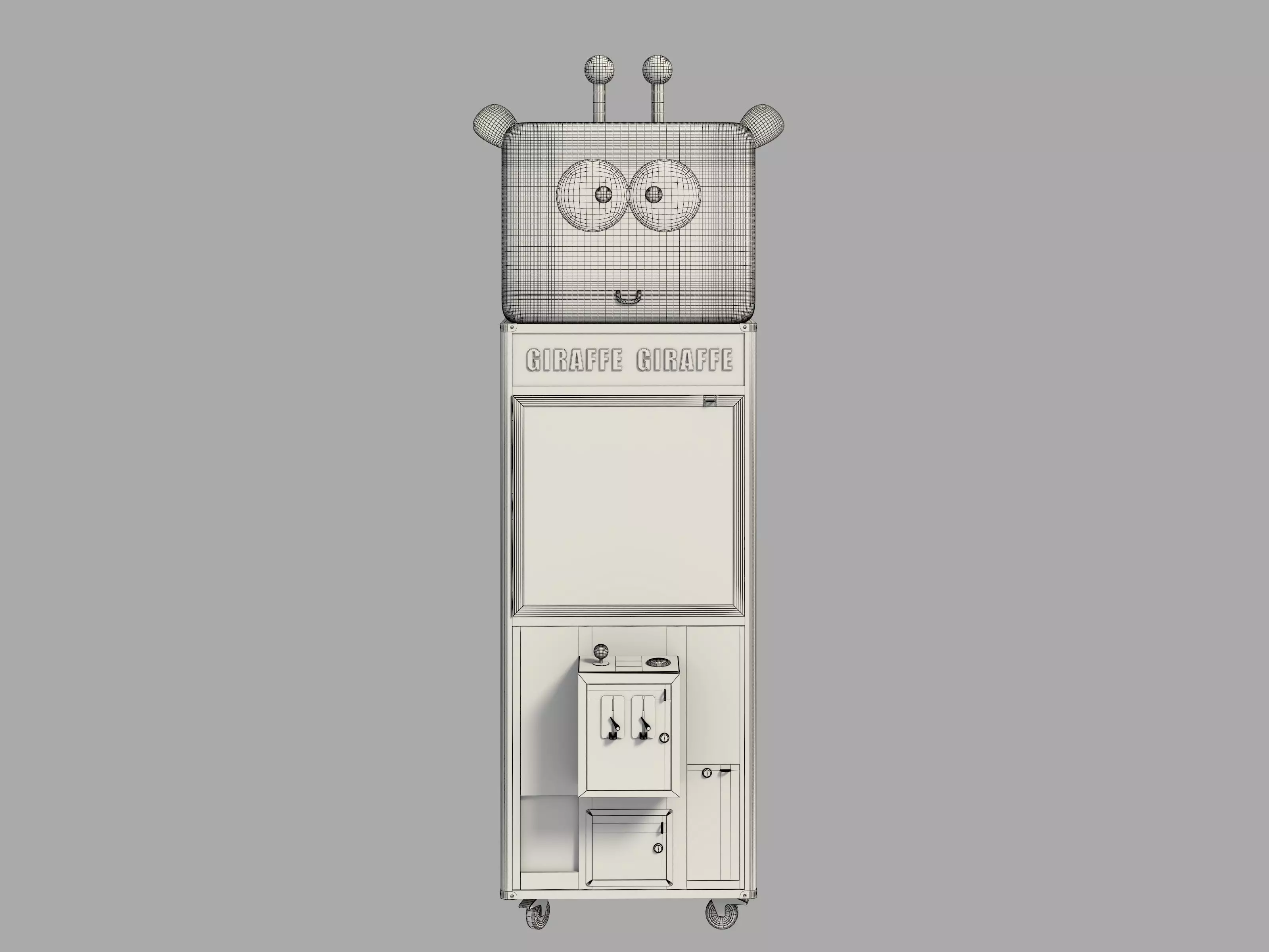 claw machine 3D model_14