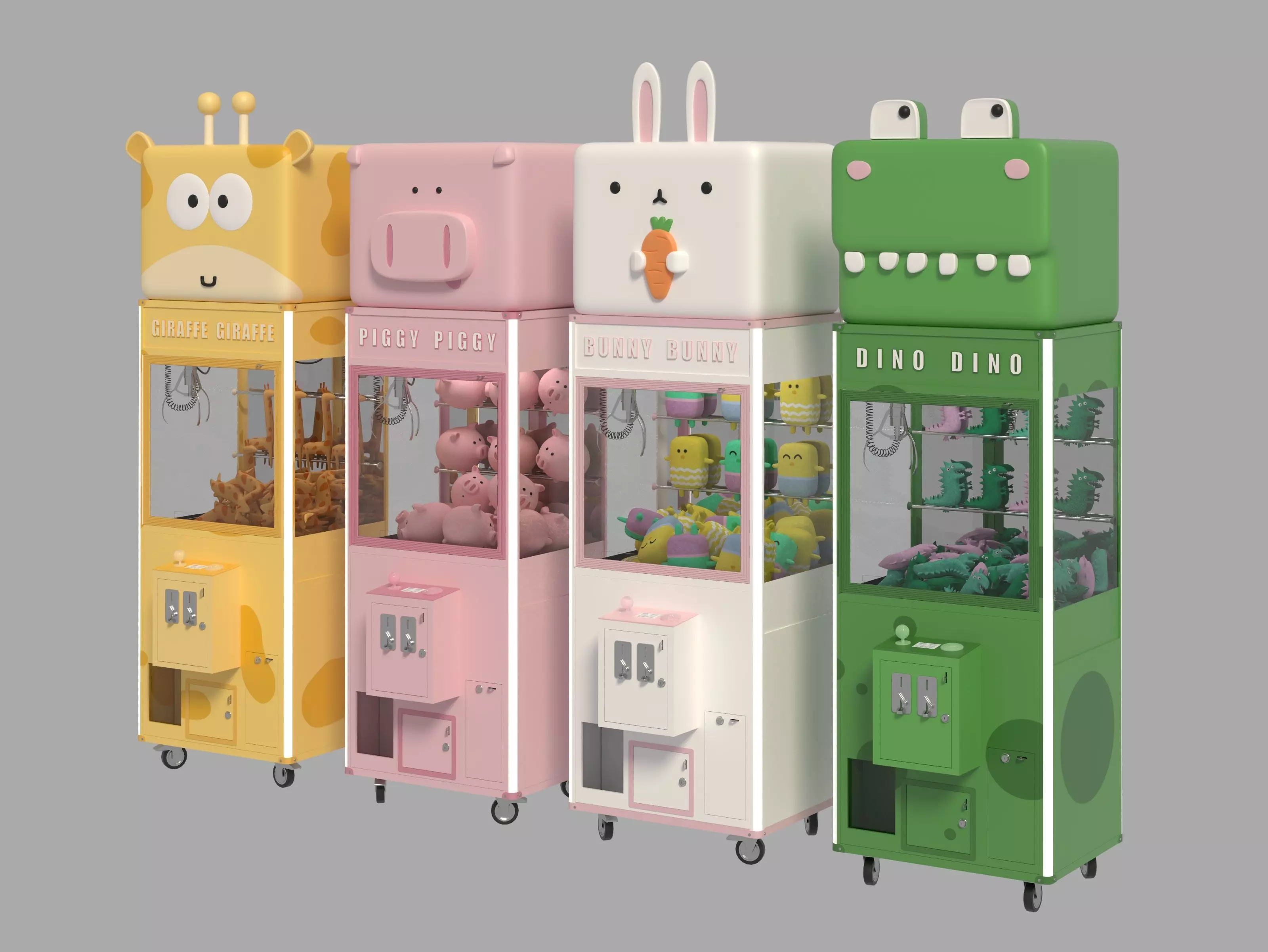 claw machine 3D model_1