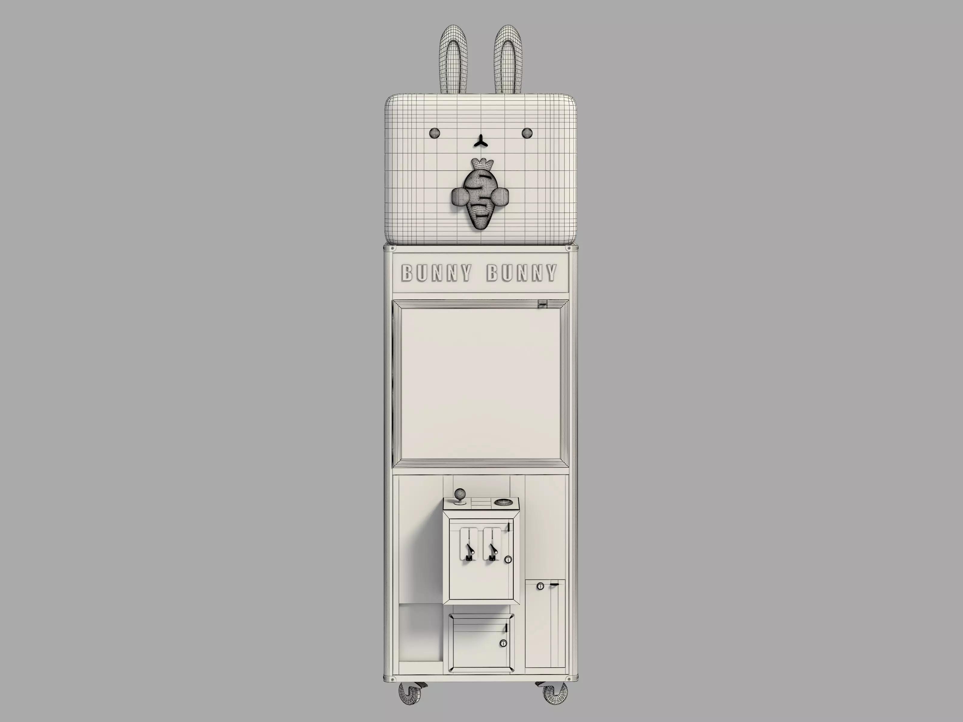 claw machine 3D model_17