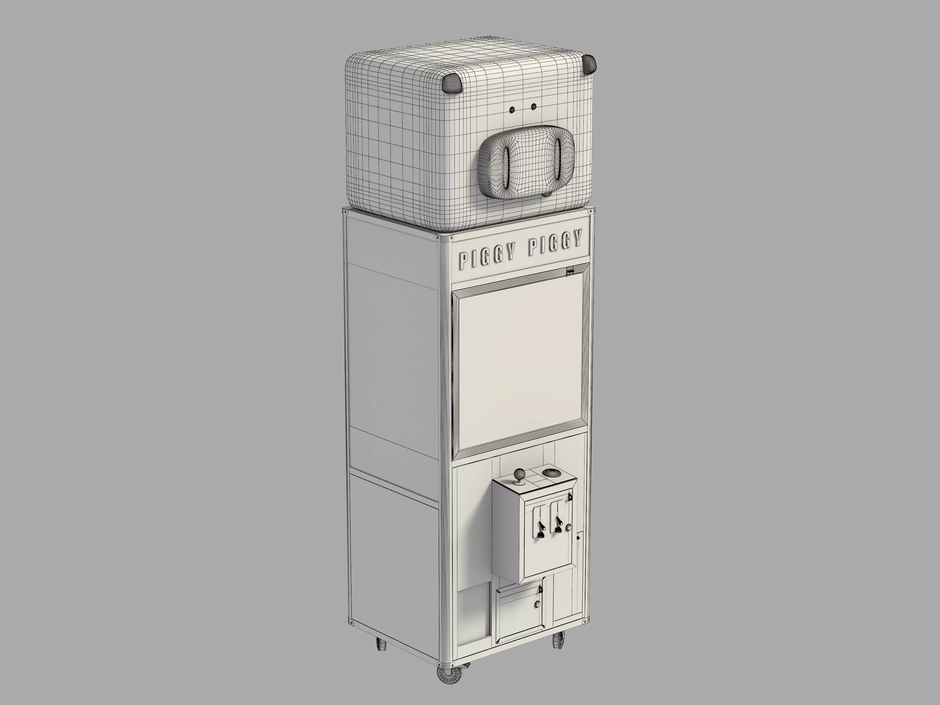 claw machine 3D model_18