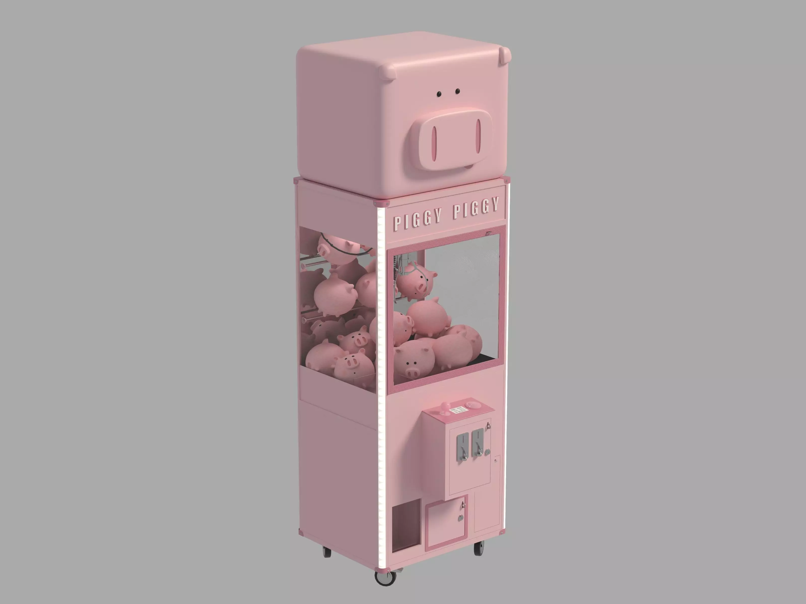 claw machine 3D model_7