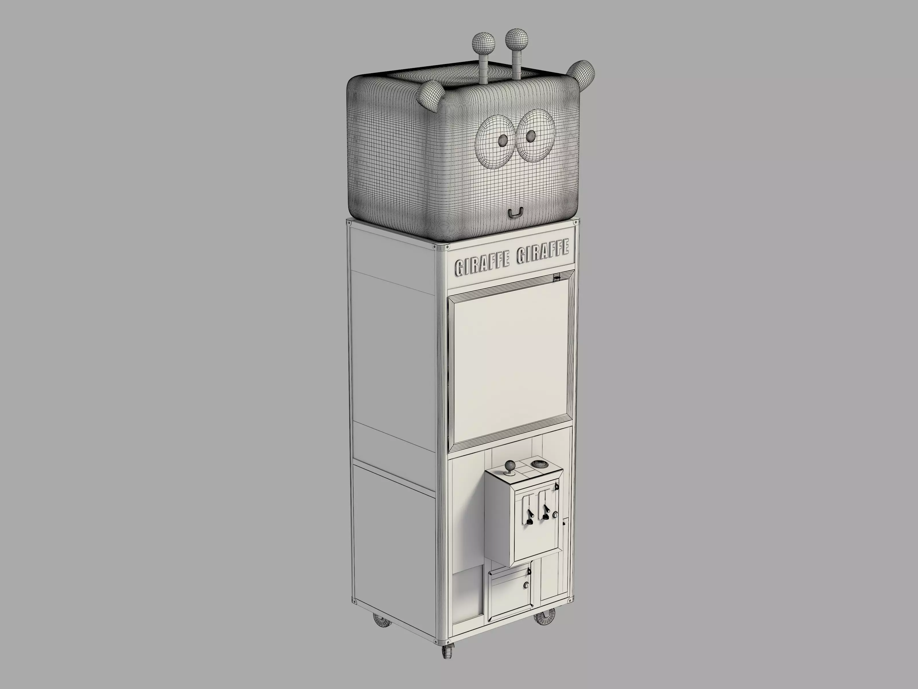 claw machine 3D model_19