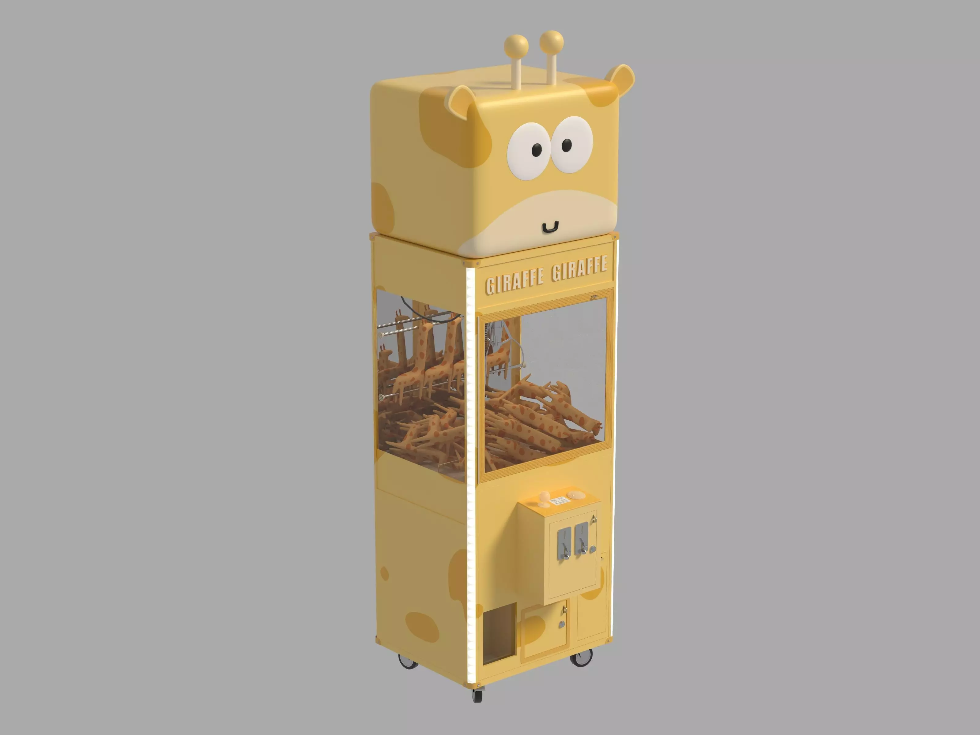 claw machine 3D model_8