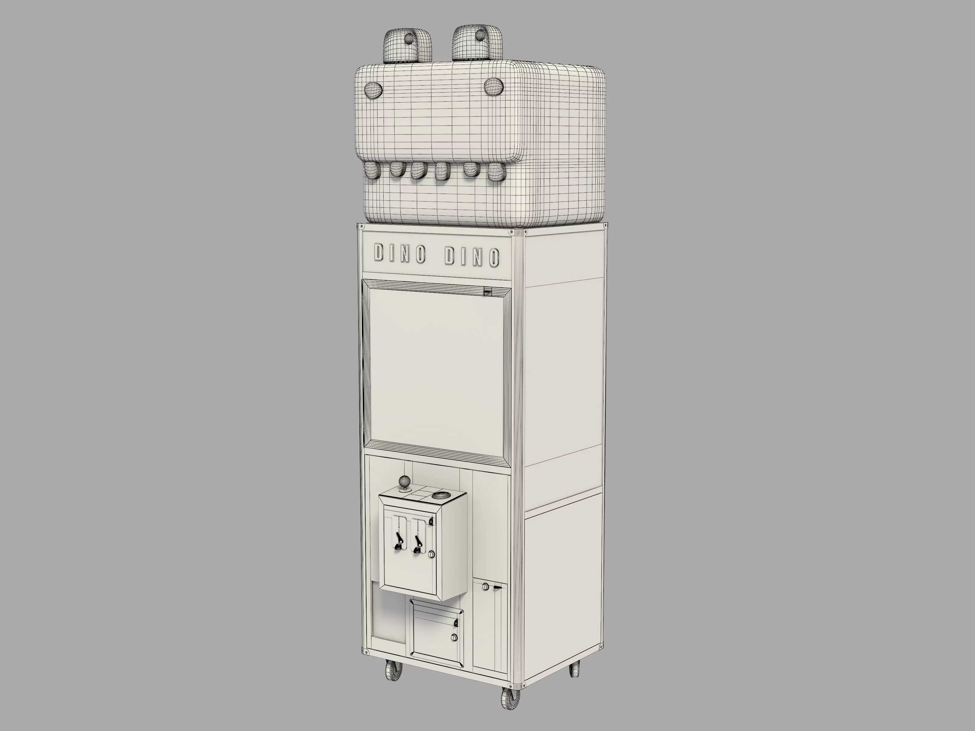 claw machine 3D model_20