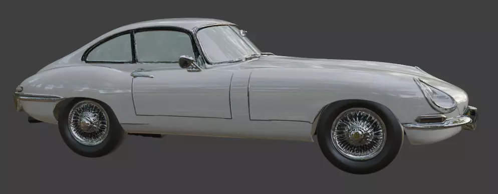 1961 Jaguar E-Type 3D Printable Model 3D print model_1