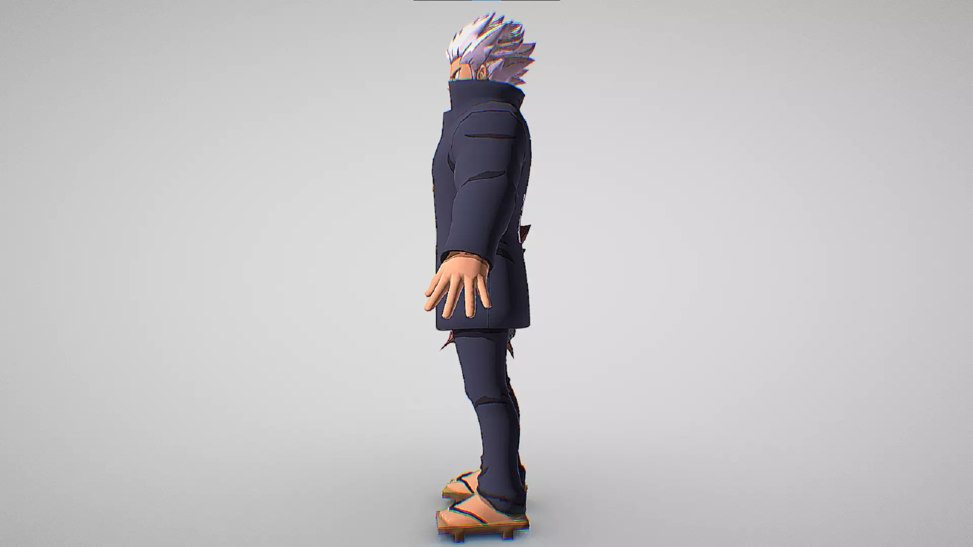 Elfman Strauss - Beast Form - Fairy Tail - Fierce Fight Low-poly 3D model_5