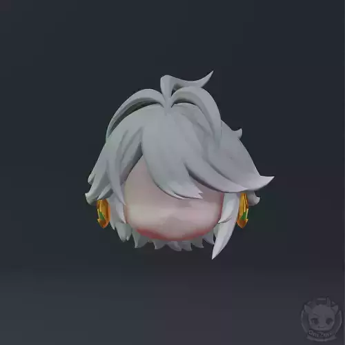 Alhaitham Custom Hair for Nendoroid - Genshin Impact