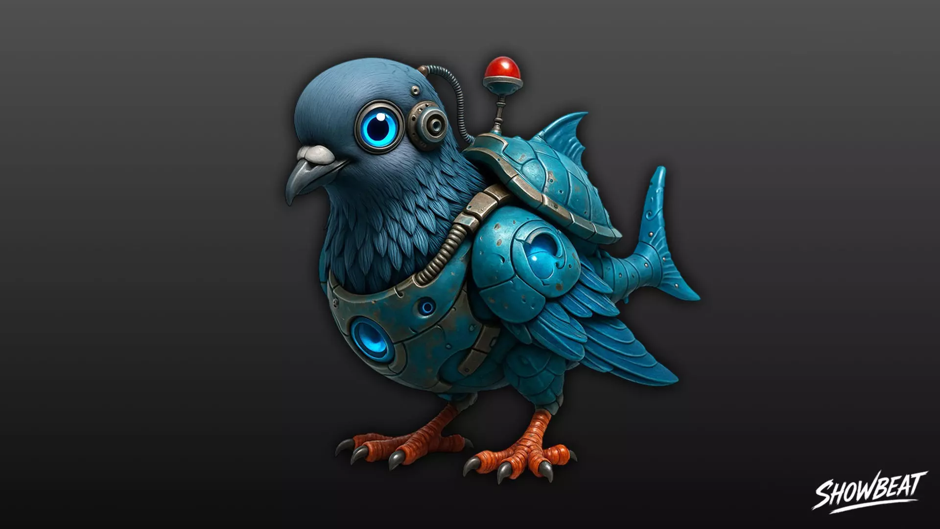 Spijoniro Golubiro VOL2 - Italian Brainrot Low-poly 3D model