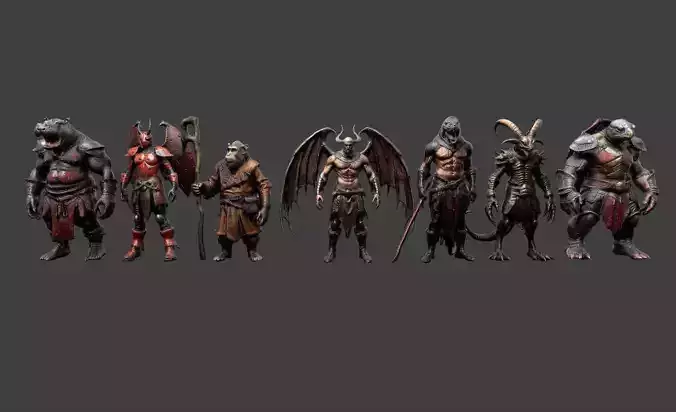 Animal Warrior Pack 10