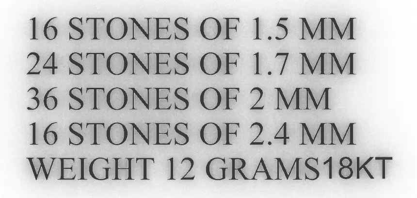  Leo Pizzo band ring with diamonds 3D print model_5