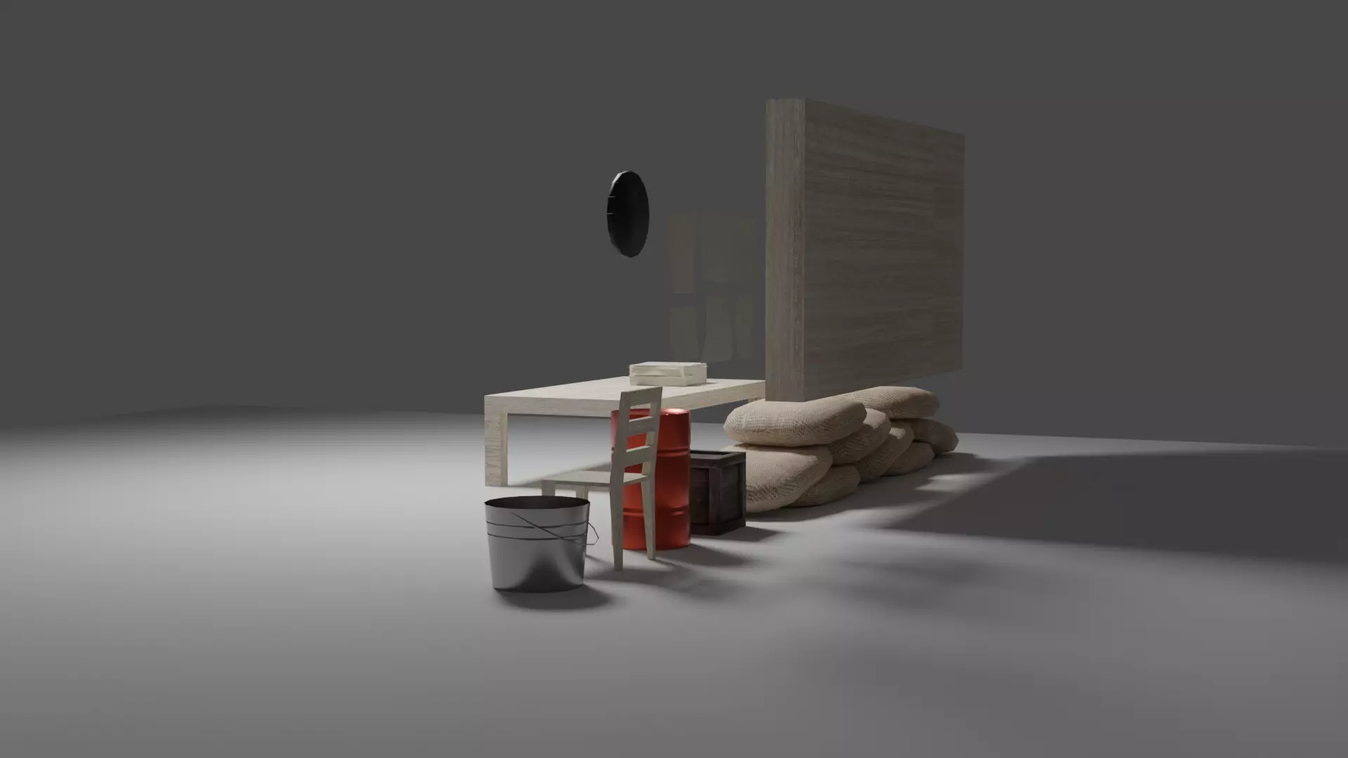 Low poly game ready prop assets Low-poly 3D model_4