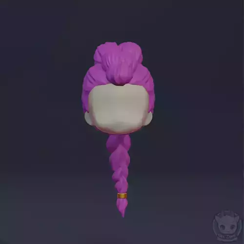 Rumi Custom Hair for Nendoroid - KPOP Demon Hunters