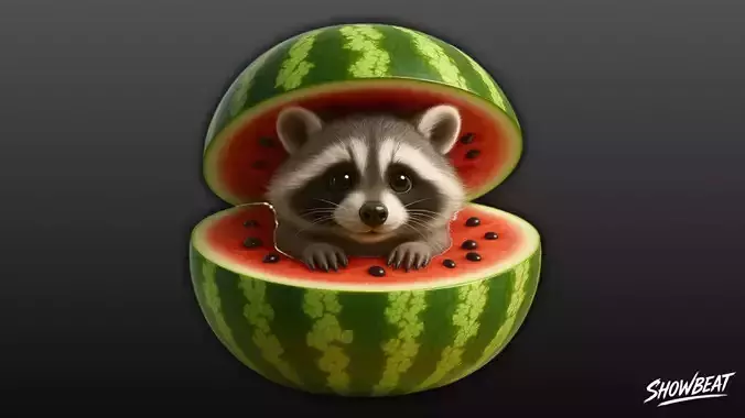 Raccooni Watermelunni - Italian Brainrot