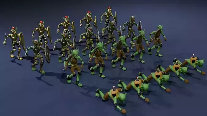 Goblin Army Asset Pack