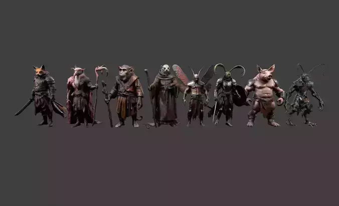 Animal Warrior Pack 11